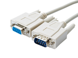 MEC-50MF 50Ft. DB-9M (Male) to DB-9F (Female) Serial Extension Cable