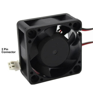 40x40x20mm 5V 2Pin 40mm 4020S DC Brushless Cooling Exhaust Heatsink Fan w/2-Pin Connector