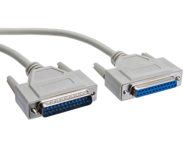 15Ft (15 Feet) DB25 (25-Pin) Male to Female Serial Parallel Extension Cable w/Thumbscrews