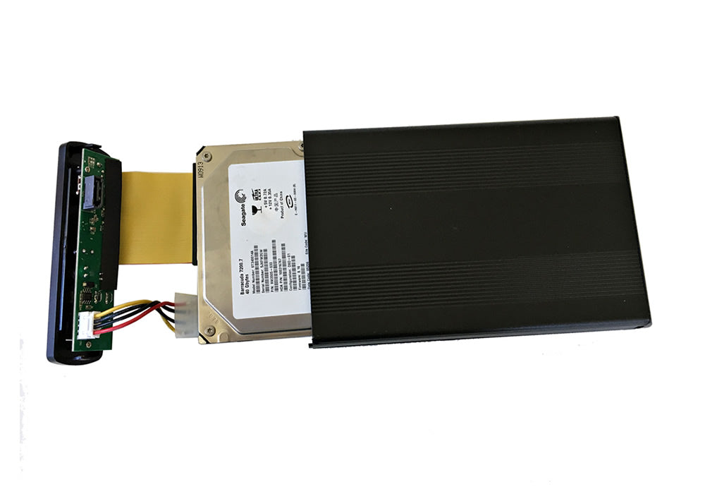 3.5" USB 2.0 Aluminum External IDE/SATA HDD Enclosure Supports up to 2TB Win/Mac