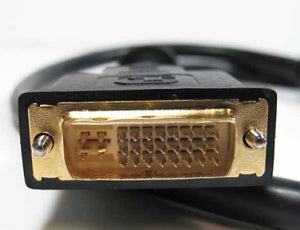 DVI-I Dual Link (24+5) Male to Male Digital/Analog Video Cable Ferrites (3Ft, 6Ft, 10Ft, 15Ft)