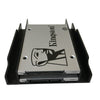2.5" to 3.5" Dual Bay Adapter Converter Bracket for SATA and SSD Drives with Screws