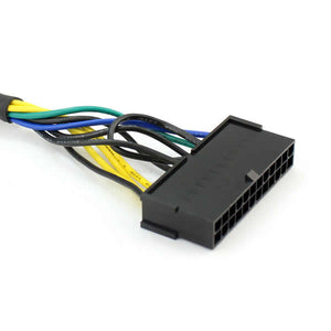 12-Inch 24-Pin Female to 10-Pin Male ATX Main PSU Power Supply Converter Adapter