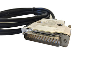6Ft (6 Feet) USB to Serial RS-232 DB-25 Male Straight-Thru Cable FTDI Chipset (5-Wires)