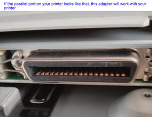 AYA 6Ft. USB to Parallel IEEE 1284 Centronic 36-Pin Male Printer Adapter Cable