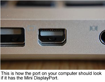 Mini DisplayPort To VGA Adapter For MacBooks & MacBook Pros - Connect To Monitors/Projectors