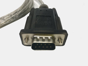 5Ft. (5 Feet) USB 2.0 to Serial (9-pin) DB-9 RS-232 Adapter Cable w/FTDI FT232R USB UART Chipset