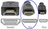 AYA Mini HDMI to VGA (15-Pin Female) Video Converter Adapter 1080p with Gold Plate