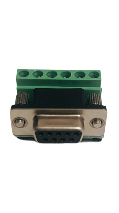 RS422 RS485 Serial DB9 to Terminal Block Adapter