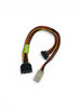 AYA 7" 15-Pin SATA to 10" Dell P6 6-Pin Power Converter Adapter