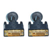 DVI-I Dual Link (24+5) Male to Male Digital/Analog Video Cable w/Ferrites (6Ft - 15Ft)