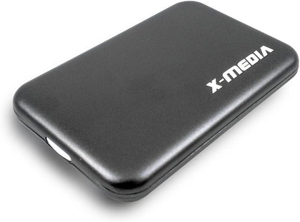 X-MEDIA 2.5-Inch Tool-Free USB 3.0 SATA Aluminum Hard Disk Drive HDD External Enclosure Case XM-EN2251U3-BK