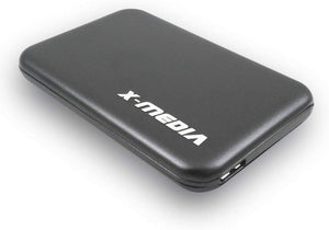 X-MEDIA 2.5-Inch Tool-Free USB 3.0 SATA Aluminum Hard Disk Drive HDD External Enclosure Case XM-EN2251U3-BK