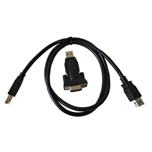 USB 2.0 to RS-232 Serial DB9 (9-Pin) Adapter with FTDI and 3Ft USB Cable Win, Mac, Linux, Android