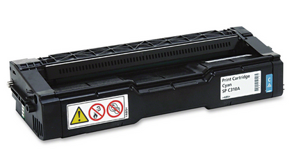 Ricoh 406345 Cyan Toner Cartridge SP-C310A 2500 Page for SPC242SF