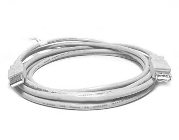 USB2-10MF 10 Ft. USB 2.0 A Male to A Female Cable
