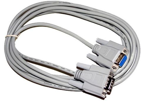 MEC-25MF 25Ft. DB-9M (Male) to DB-9F (Female)  Serial Extension Cable