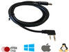 6Ft (6 Feet) USB Programming Cable with FTDI Chip for BaoFeng, Kenwood, AnyTone 2-Way Radios