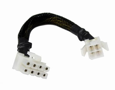 CB-4MP4-8F 6" P4 ATX 4-Pin Female to 8-Pin EPS Female Cable Adapter
