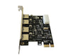 4-Port USB 3.0 SuperSpeed PCI Express Expansion (PCIE) Card up to 5Gbps VLI Chip