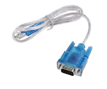 3Ft (3 Feet) USB 2.0 to Serial DB9 RS232 Adapter w/ Thumbscrews for Win7/8/Mac