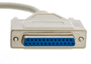 25Ft. (25 Feet) DB25 Male to Female Serial Parallel Extension Cable