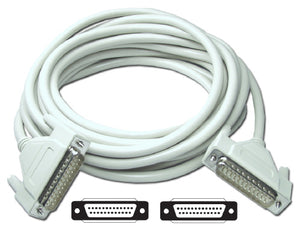6Ft. IEEE-1284 DB25 RS232 Male to Male Serial Parallel Cable (6 Feet)