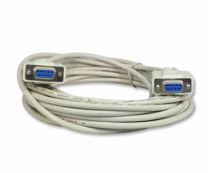 25Ft DB9 Female to Female (DB9F/DB9F) Serial Null Modem Cable (25 Feet)