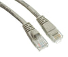 CAT6A Ethernet Patch Cable Molded Boot 500MHz 24AWG Gray