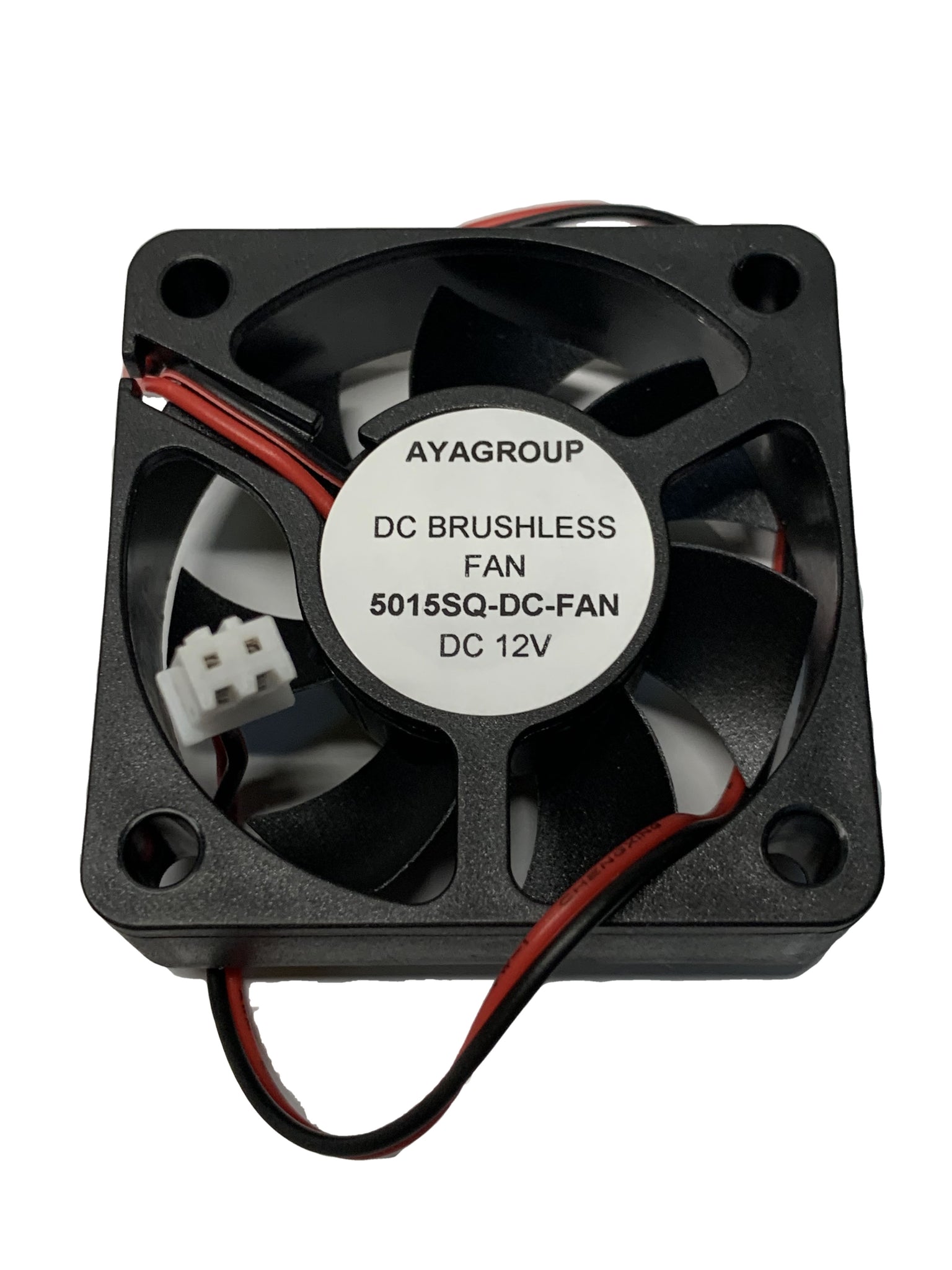 50x50x15mm 5015 12V 5000RPM Cooling Small Exhaust Fan with 2-Pin Conne ...