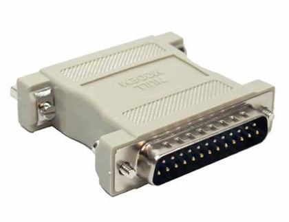 SGC-NM25MF DB25 25-Pin (RS2-232) Male to Female Serial Data Transfer Null Modem Gender Changer