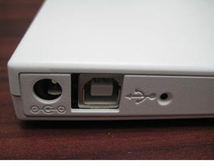 EX-BLK-WT Apple White USB 2.0 Slimline Optical Drive Enclosure