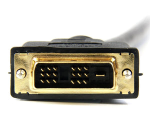 HDMI Male to DVI-D Male 28AWG Cable w/Ethernet & Gold Connectors (3Ft, 6Ft, 10Ft, 15Ft, 25Ft, 33Ft, 50Ft)