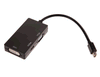 3 in 1 Thunderbolt Mini Display Port DP to DVI VGA HDMI Adapter Cable Converter