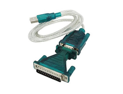 USB-AD9/25 3Ft. (3 Feet) USB (A) Male to RS232 Serial Cable w/ DB25 Adapter
