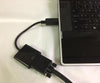 8.5" DisplayPort DP to VGA Adapter and 15Ft. SVGA Cable Combo