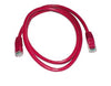 C5MB-3RED 3Ft. Cat5e 350MHz RJ-45 Cable Red