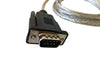 5Ft (5 Feet) USB 2.0 to Serial (9-pin) DB-9 RS-232 with Female Adapter Cable FTDI FT232R