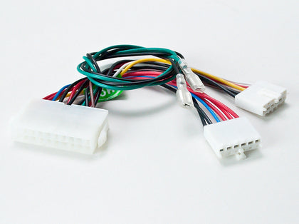 7" (7-Inch) ATX 20-Pin to AT P8+P9 6-Pin with Push Power Button Wires Adapter