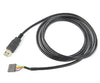 AYA 6Ft (6 Feet) USB to TTL 3.3V 6-Pin Serial Cable FTDI Chipset for Win 7/8/10, Mac