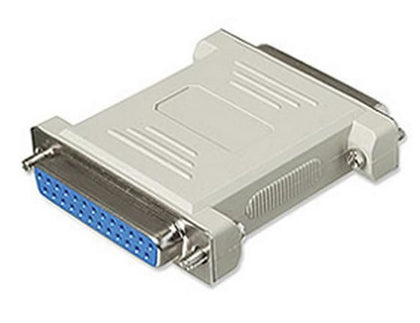 SGC-NM25FF DB25 25-Pin (RS2-232) Female to Female Serial Data Transfer Null Modem Gender Changer