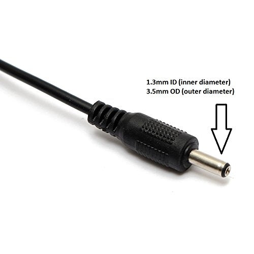 2Ft (2 Feet) USB 2.0 Male Plug to DC Power Jack Male 3.5mm x 1.35mm Cable AYA-USBDC-13