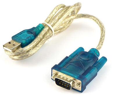 6Ft (6 Feet) USB to Serial (RS-232 9-Pin) Adapter for Win 7/8/CE/XP/2000, Mac, Linux, Android