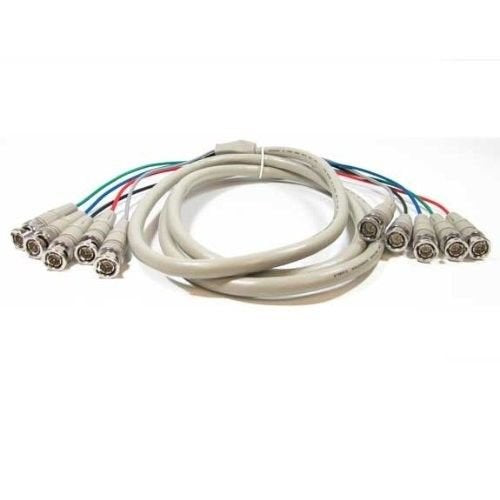 5-BNC to 5-BNC Male/Male RGBHV High Resolution Video Cable