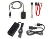 X-Media UB-2235S-OTB IDE/SATA to USB 2.0 Cable Adapter w/Button Backup