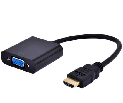 9" (9 inch) HDMI Male to VGA Female Video Converter Adapter 1080p for PC, TV, Notebooks