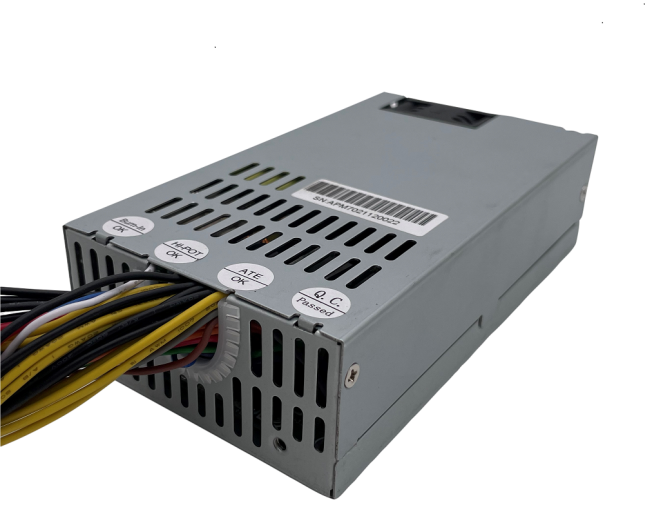Athena Power AP-MFATX60P868 FLEX ATX 600W Server Power Supply UL/TUV 62368-1 Safety Compliance Certified