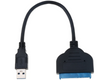 USB 3.0 to SATA 22-Pin(7+15-Pin) Cable Adapter for 2.5" HDD/SATA/SSD for Win/Mac