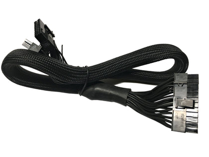 24" (24-Inch) ATX 24-Pin to 18-Pin + 10-Pin Extension Modular Power Supply Cable for Coolermaster