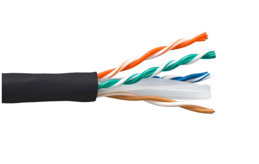 CAT6 CMR UTP Riser Solid Ethernet Bulk Roll Cable (1000Ft) 550MHz EIA/TIA, UL, ETL